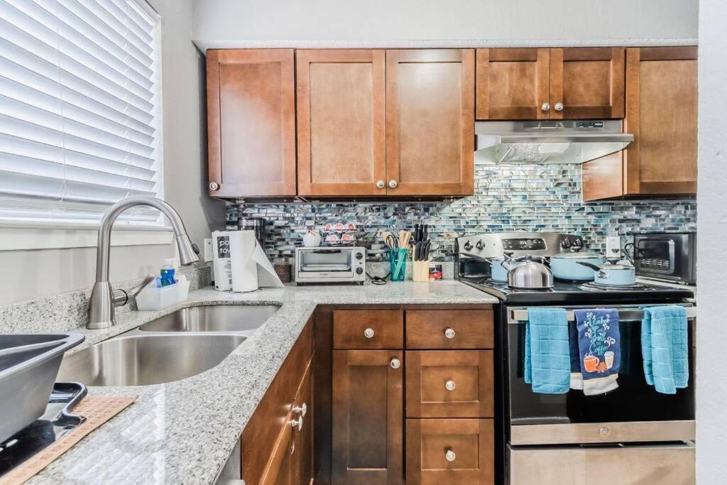 Cozy 2 Bedroom Apt 9Ml From Downtown Ft Worth Fort Worth Exterior foto